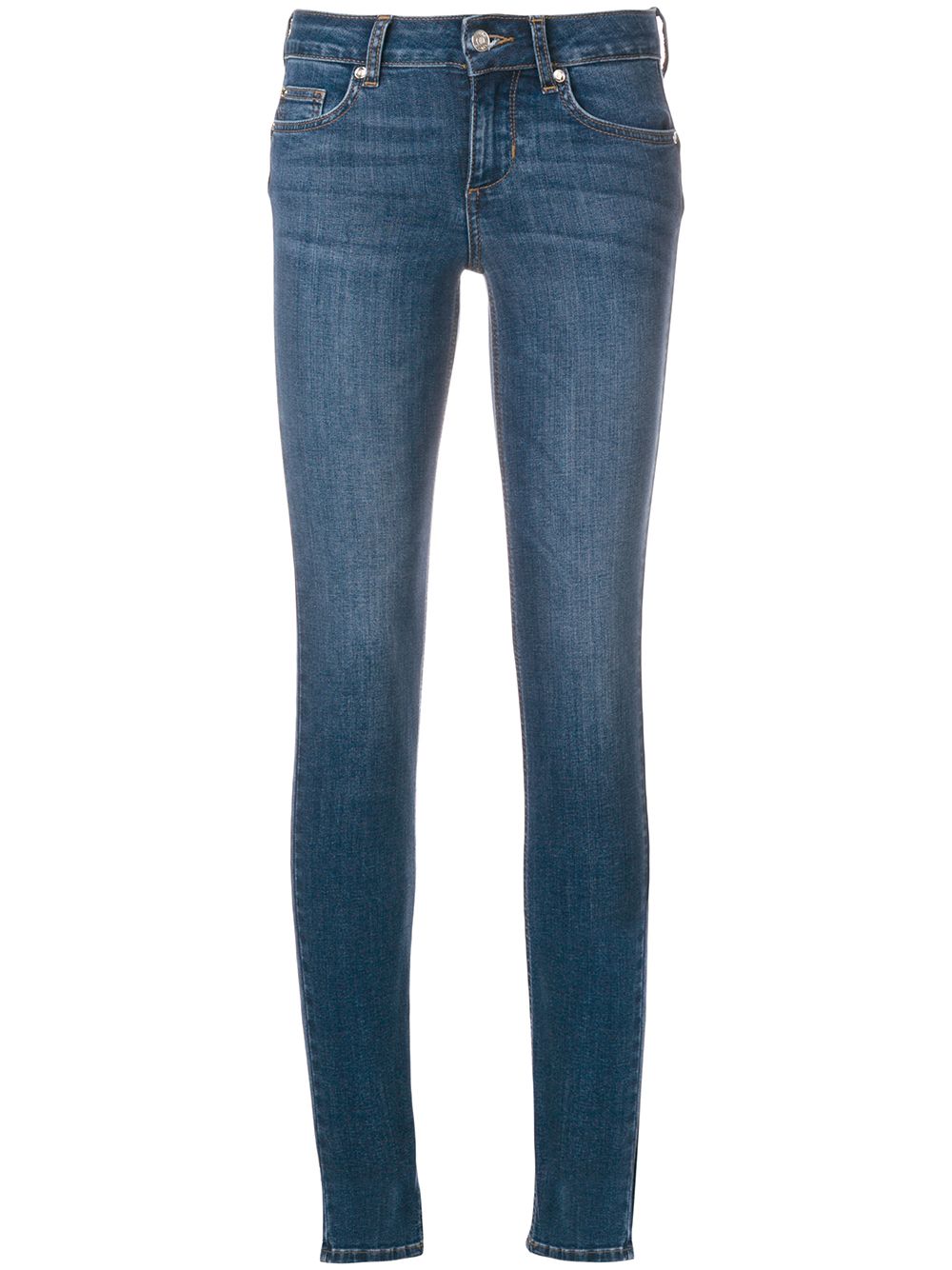 Faded slim fit jeans - Blue