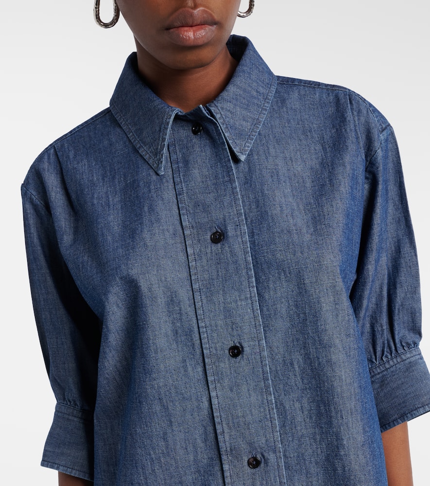 Cotton poplin shirt