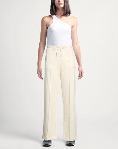Woman Pants Cream Size L Cotton