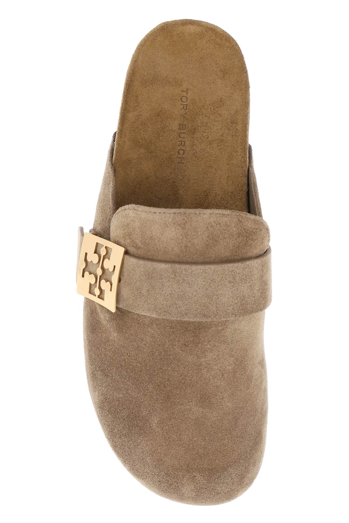 Suede Leather Sabots