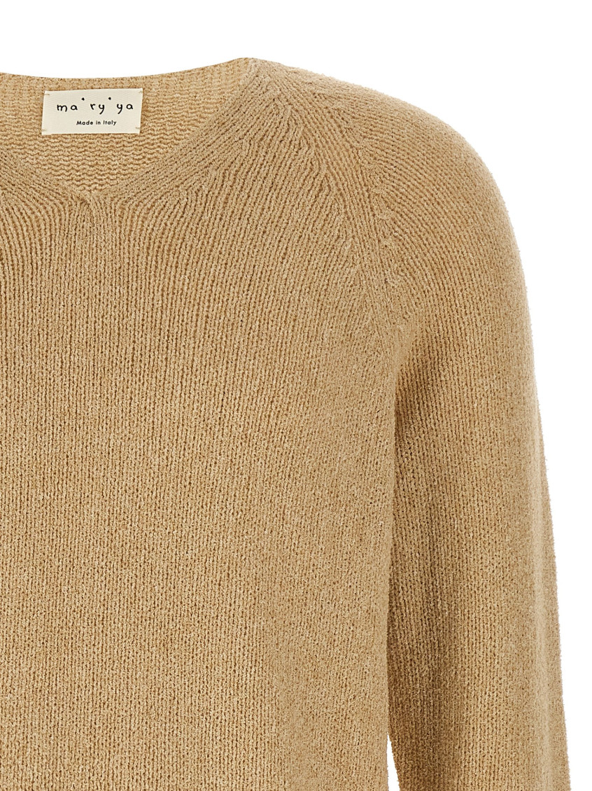 Ma'Ry'Ya - Bouclé Sweater Sweater, Cardigans