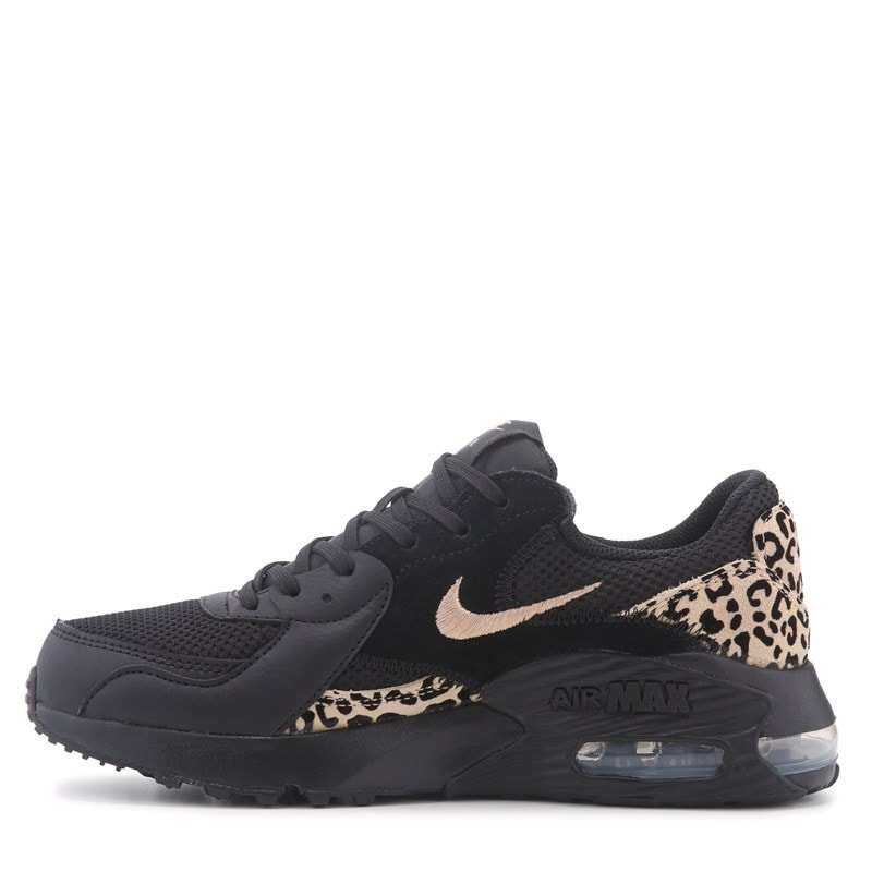 Women's Air Max Excee Sneakers (Black/Leoprint)