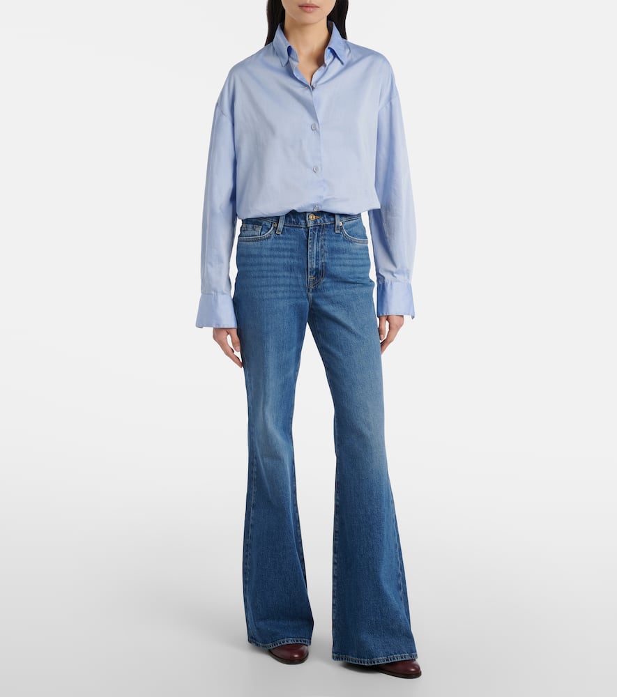 Retro Flare mid-rise flared jeans