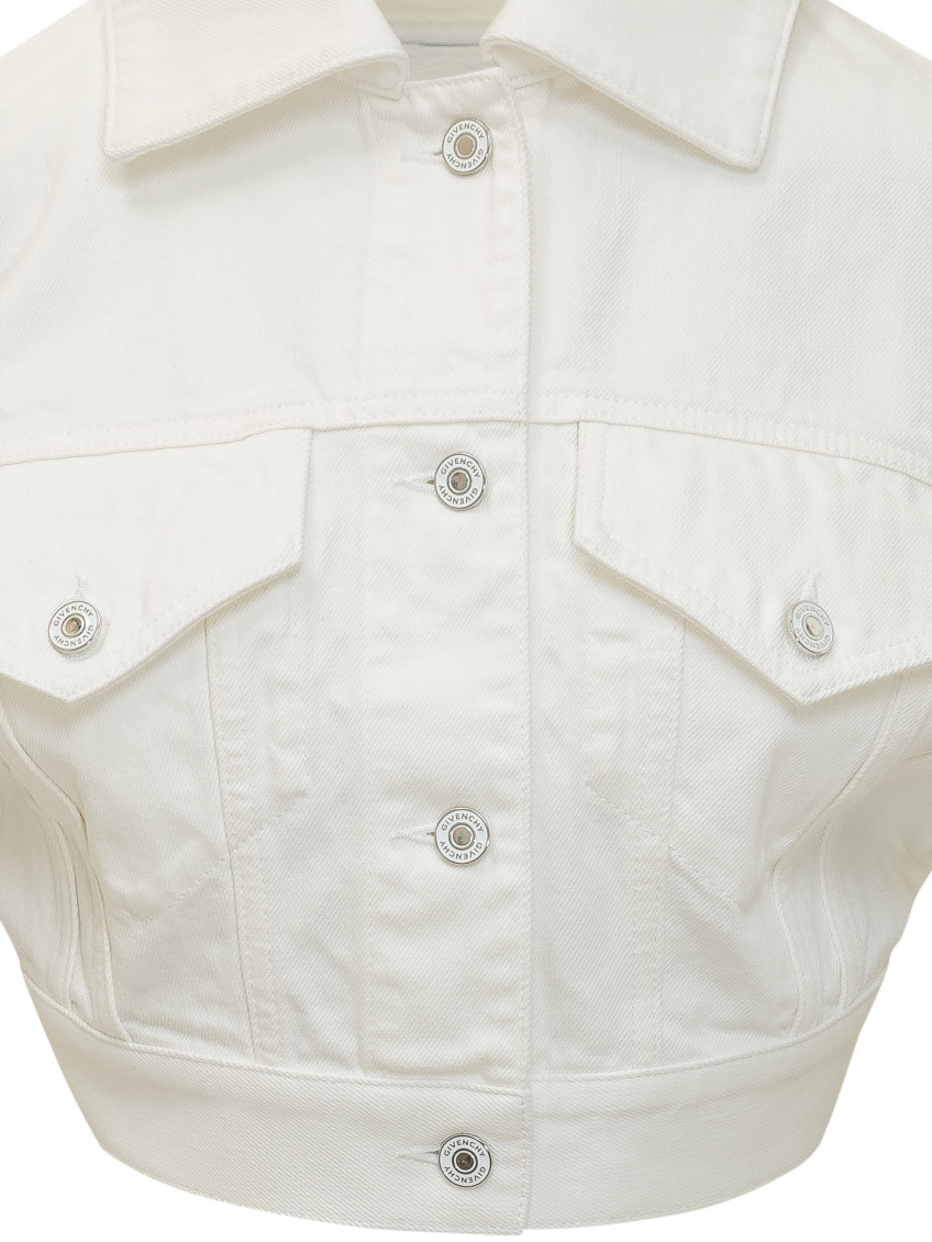 Cocoon Reversed-effect Raw Denim Jacket