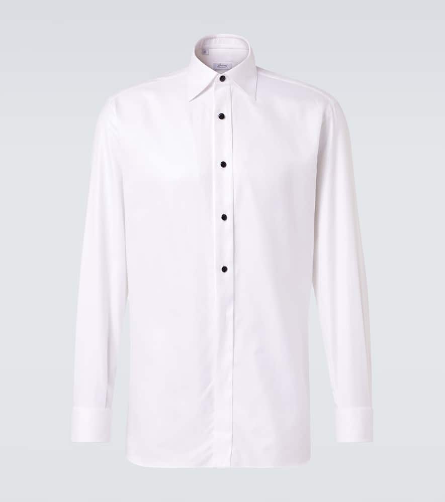 Cotton tuxedo shirt