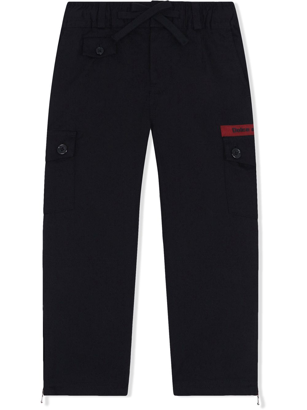 Logo-print track pants - Black