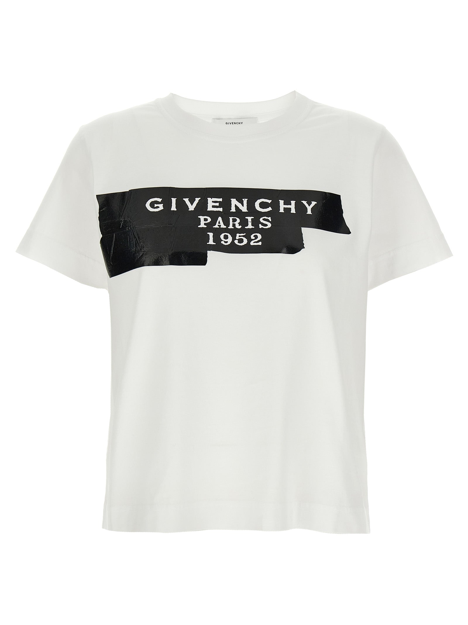 Logo Tape T-Shirt — White