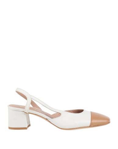 Woman Pumps White Size 10 Leather