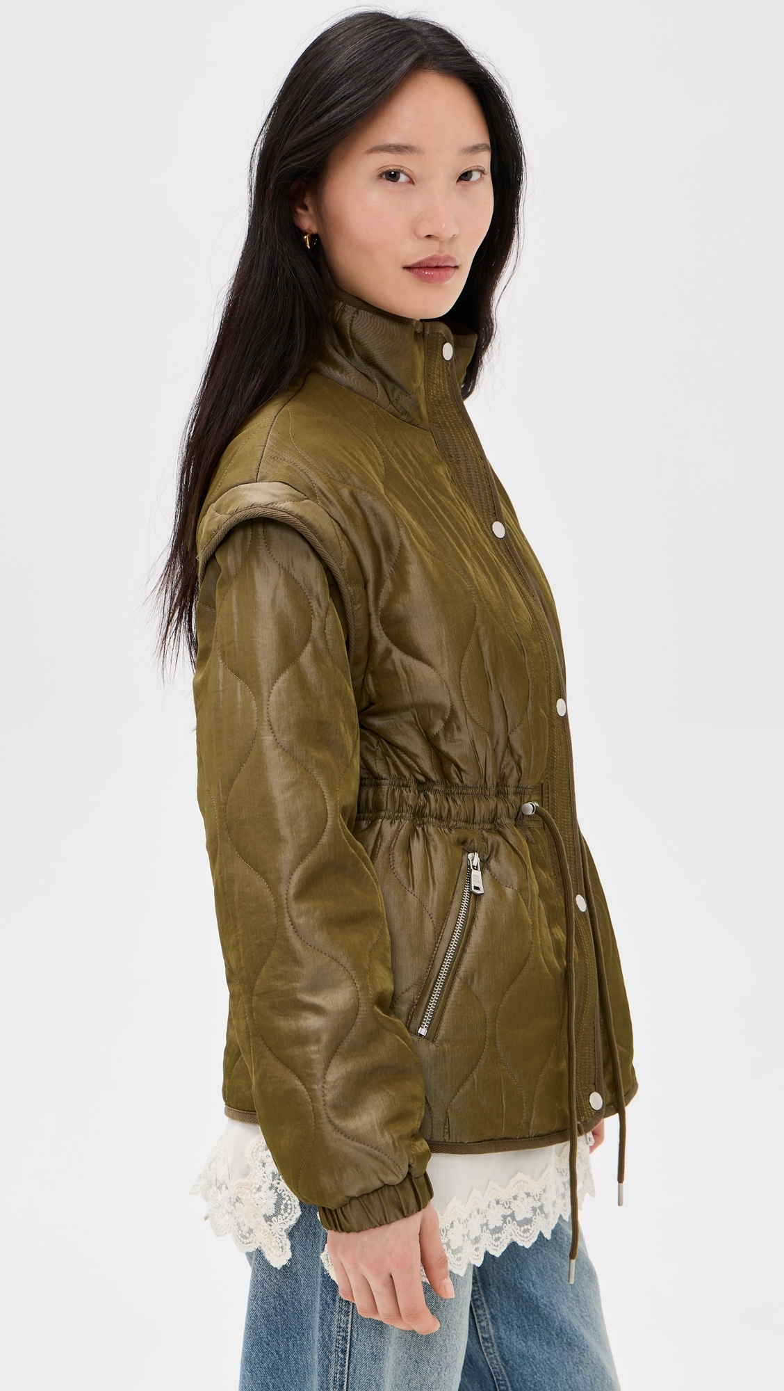 Quilted Jacket Seagrass