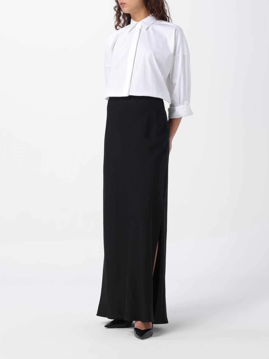 Skirt Woman color White
