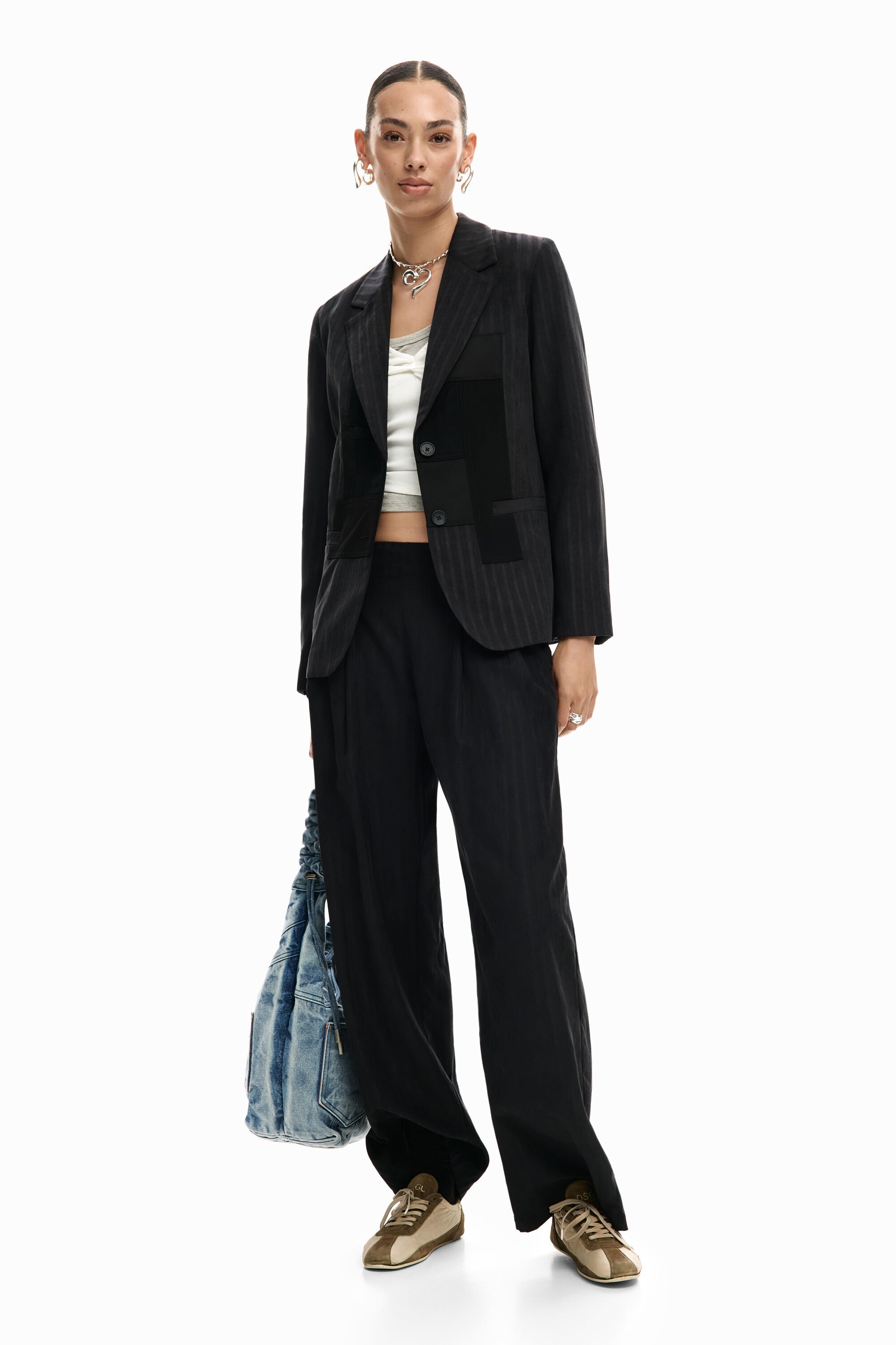 Pleated trouser
