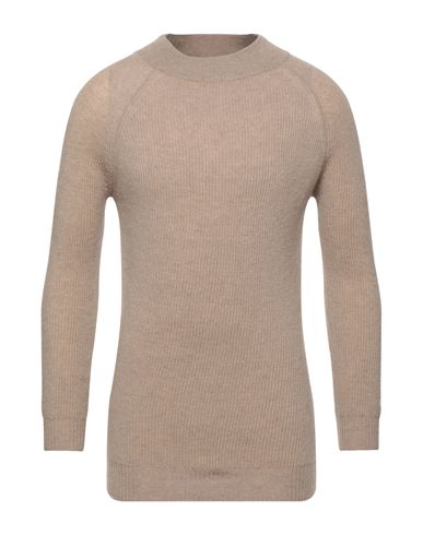 N. o.w. Andrea Rosati Cashmere Man Sweater Beige Size XL Cashmere