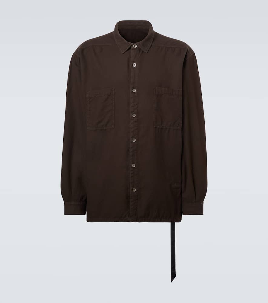 DRKSHDW Jumbo cotton shirt