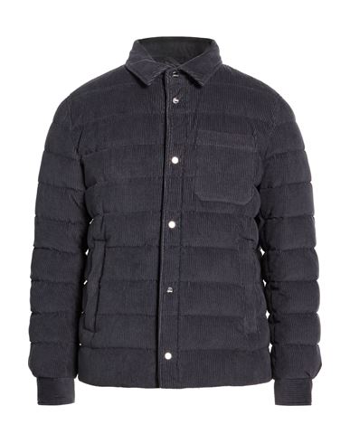 Man Puffer Midnight blue Size 40 Cotton