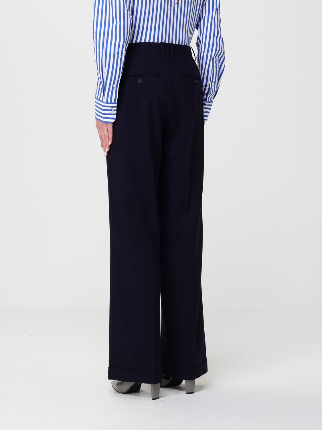 Pants Woman color Blue