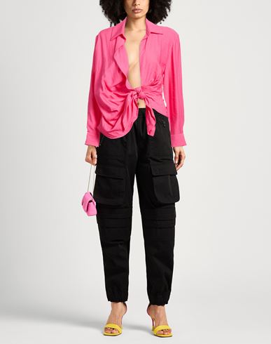 Les Sculptures Woman Shirt Pink Size 10 Viscose, Polyamide