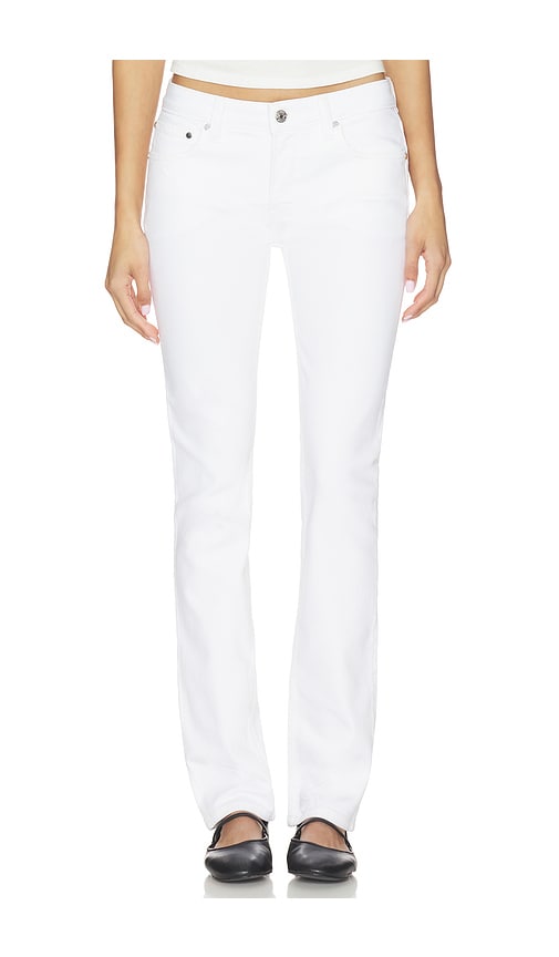 EB Denim Moss Mid Rise Skinny Jeans in White. - 23 also , 25, 26, 27