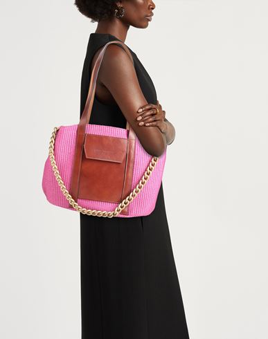 Woman Shoulder bag Fuchsia Size