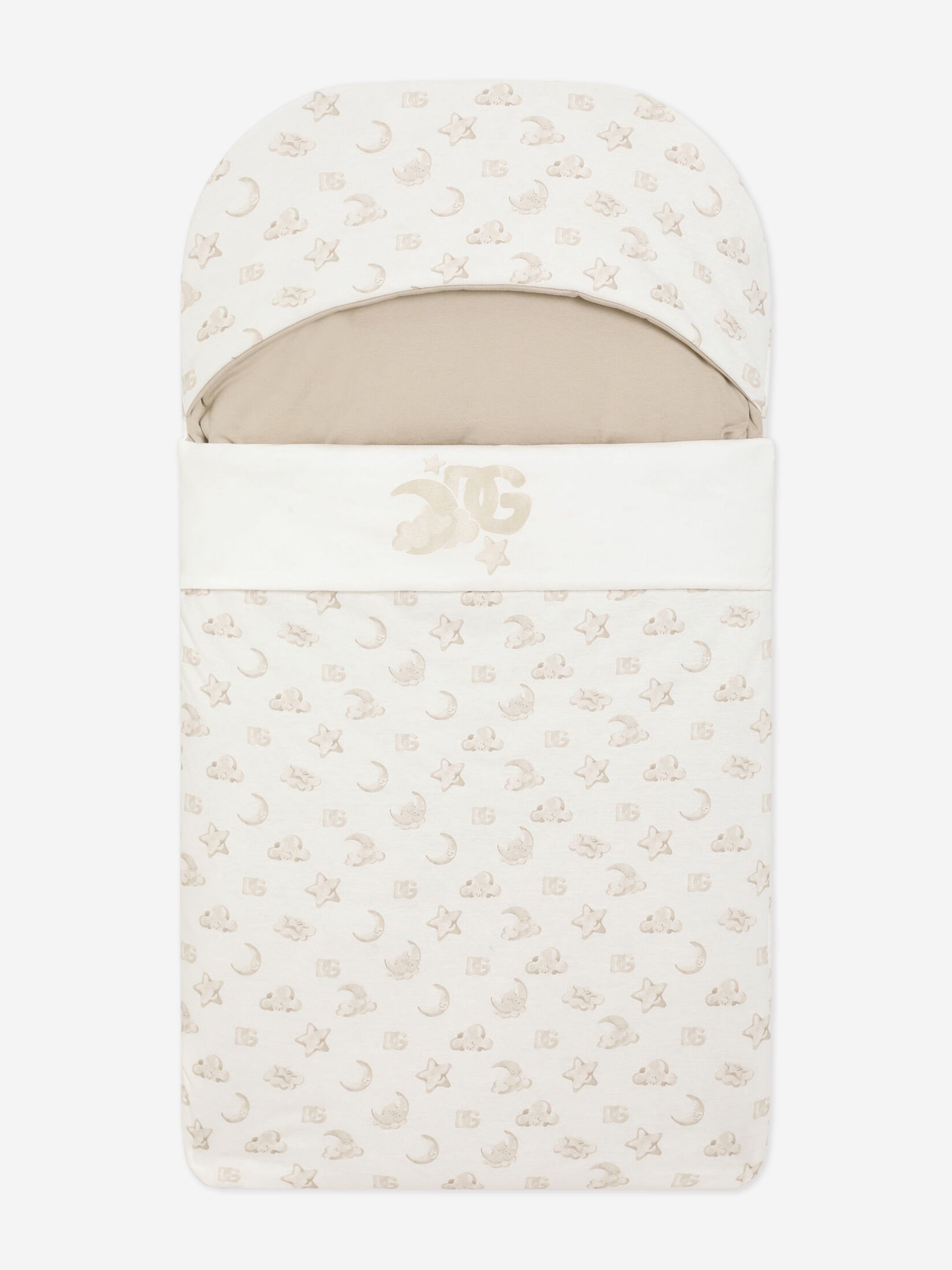 Baby Logo Nest in Ivory (82cm)