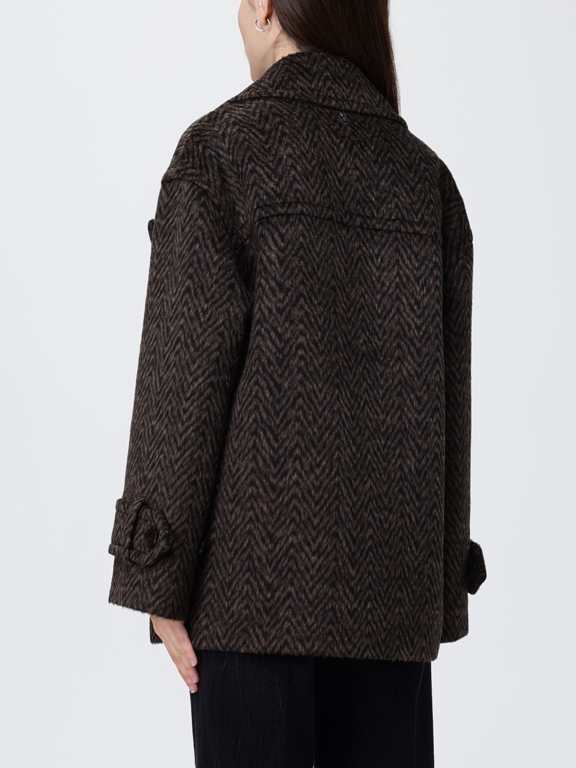Coat Woman color Blue