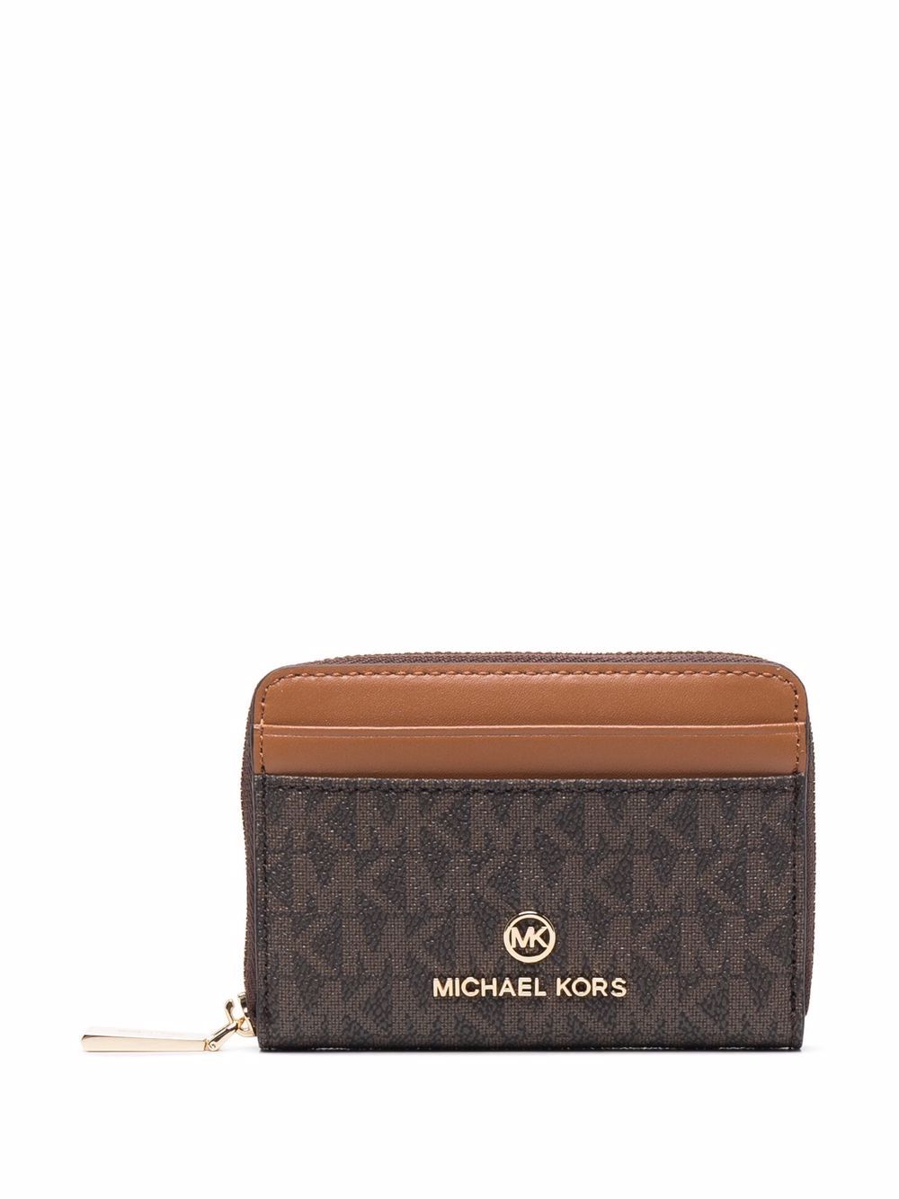 Jet-set small logo-walet - Brown