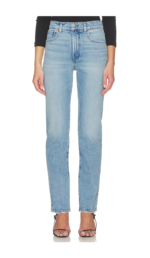 Madewell Longline Straight Jeans in Blue. 33. Also , 26, 29