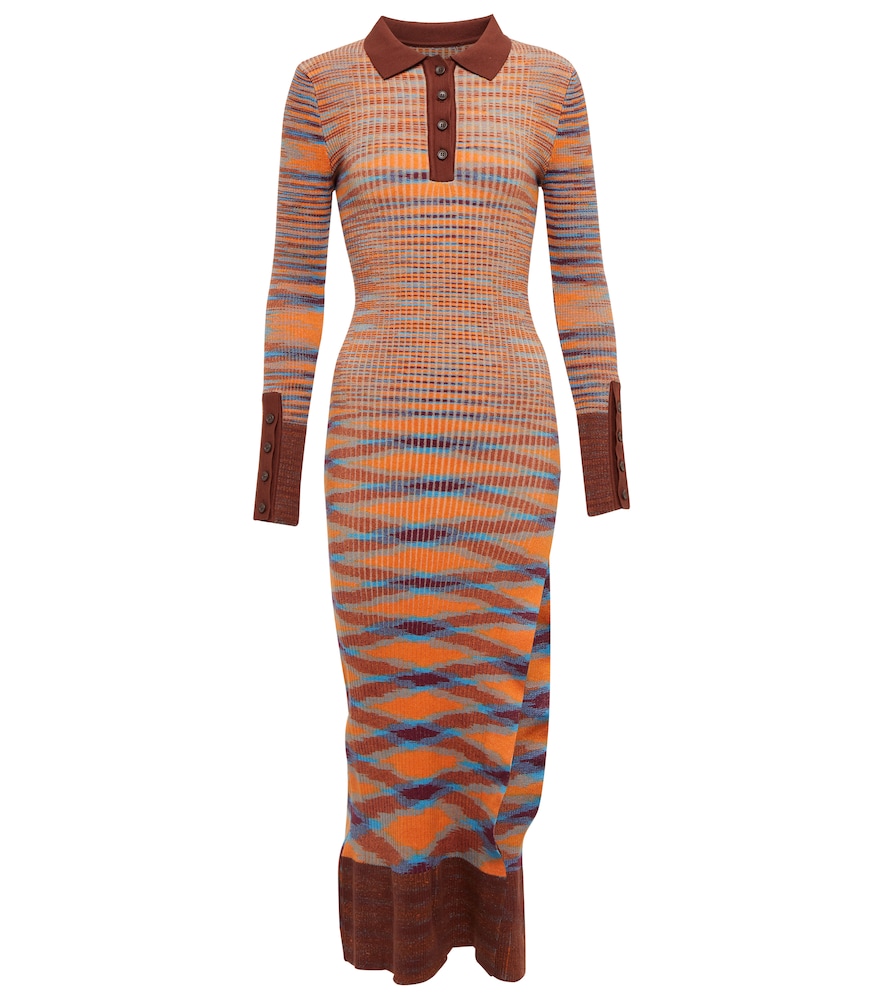 La Robe Zucca striped midi dress