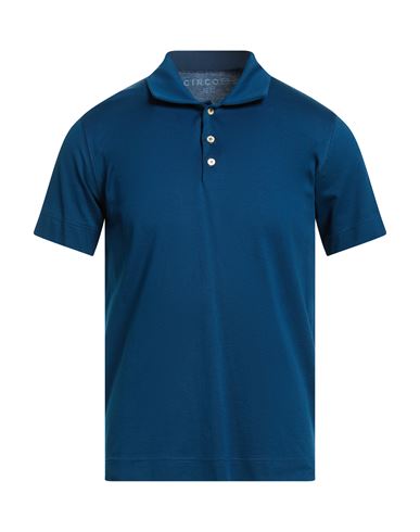 Man Polo shirt Deep teal Size M Cotton, Elastane