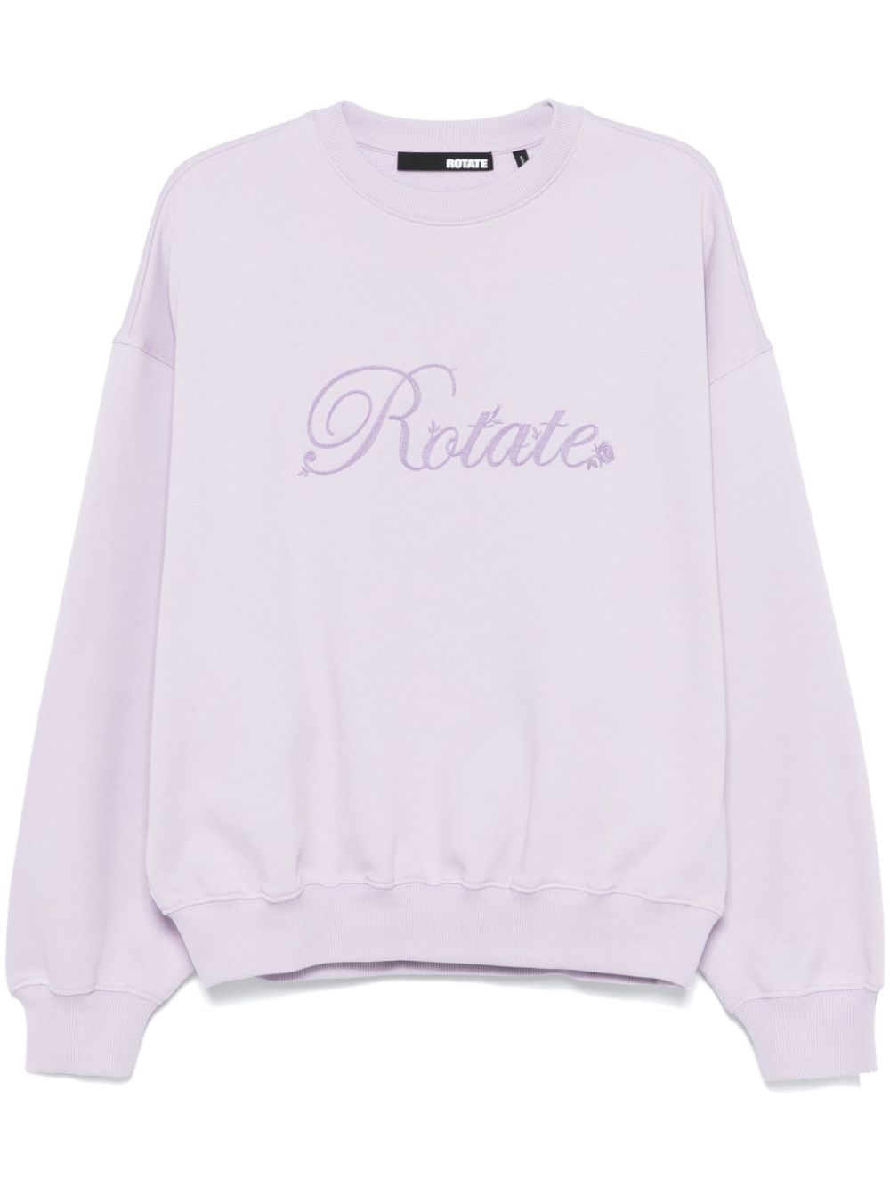 Logo-embroidered sweatshirt - Purple