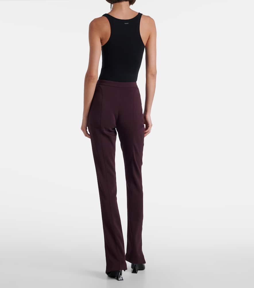 High-rise skinny pants