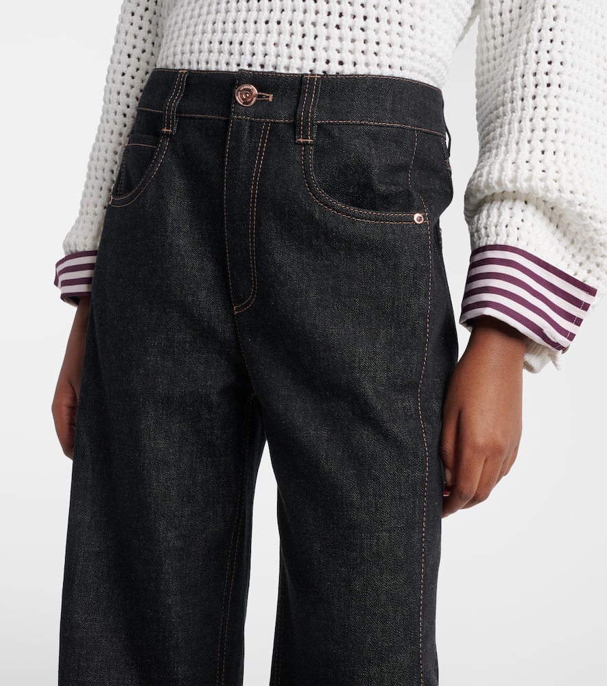 Wide-leg jeans