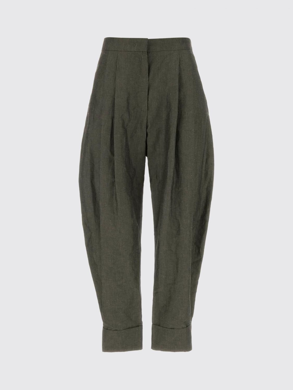 Pants Woman color Brown