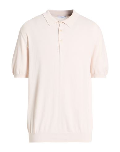 Man Polo shirt Beige Size XL Cotton