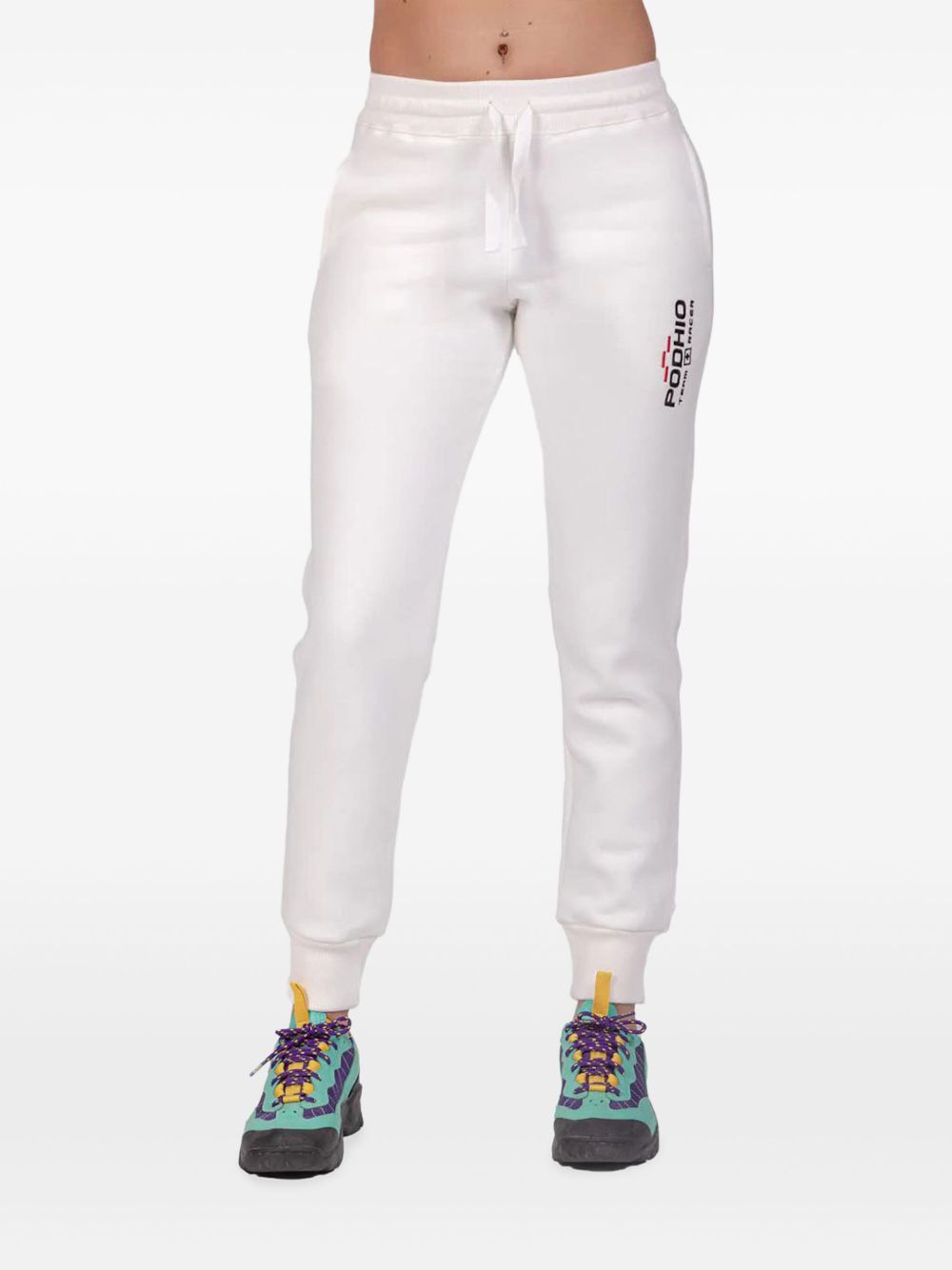 PODHIO cotton-blend track pants - Black