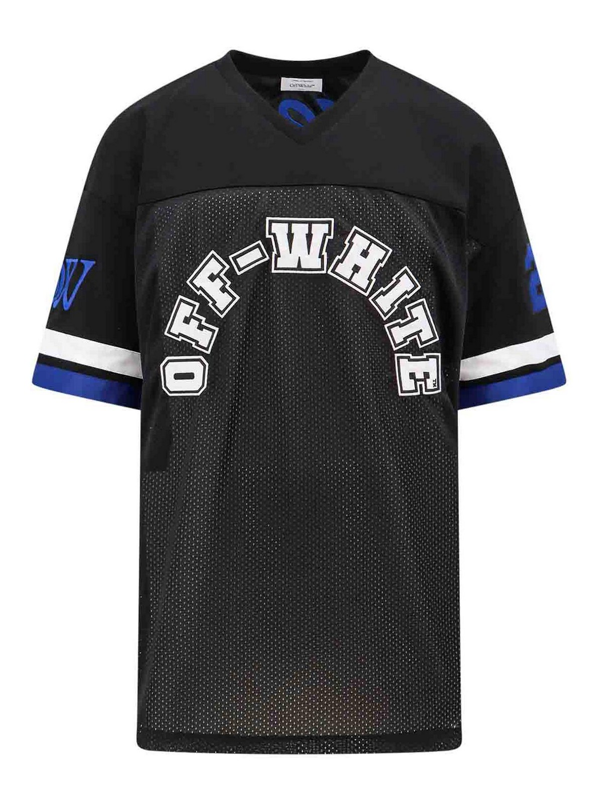 Baseball mesh t-shirt with frontal logo