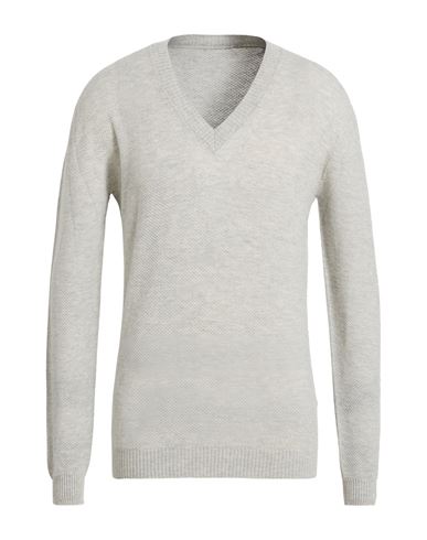 Man Sweater Light grey Size M Cashmere
