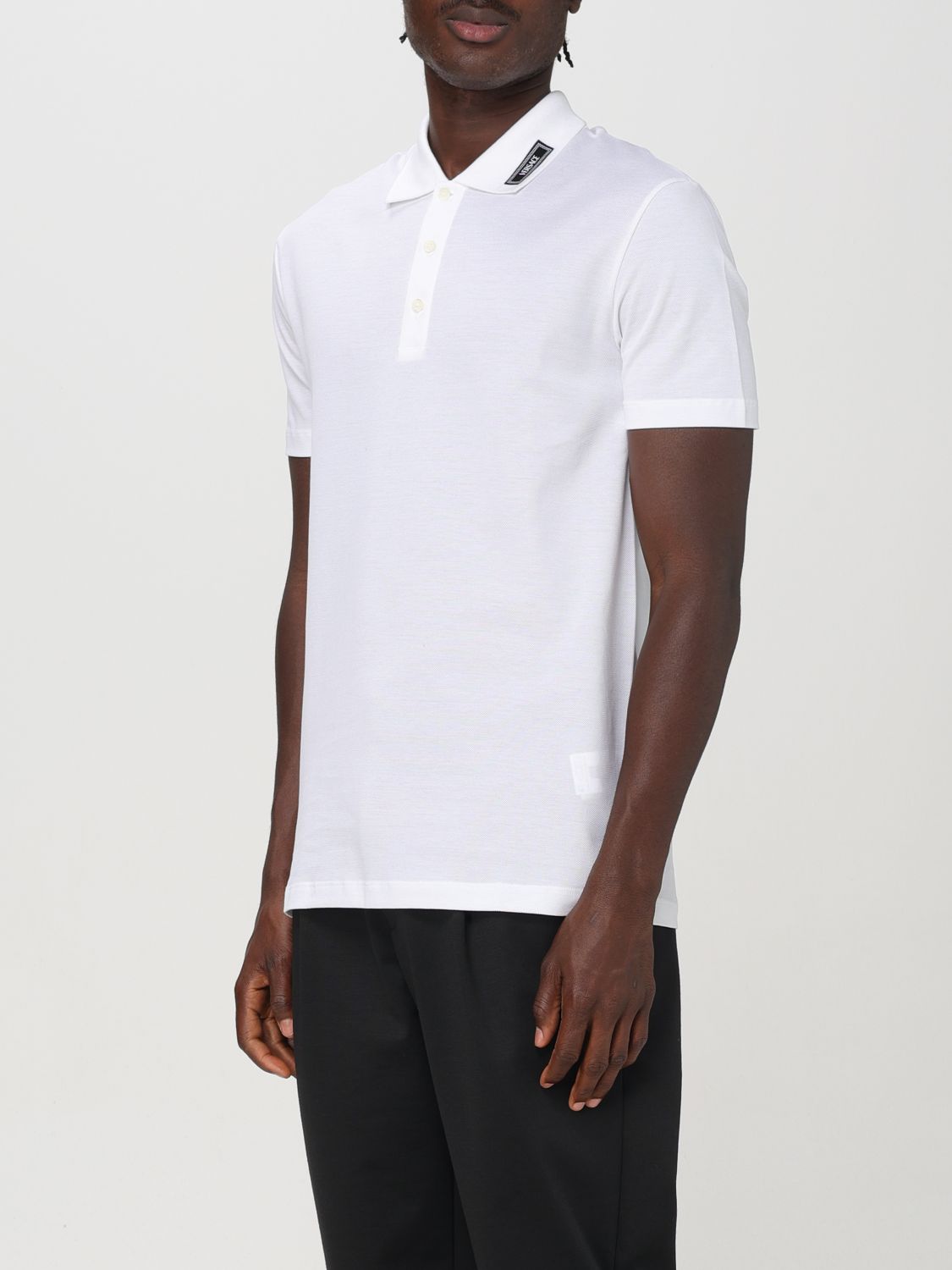 Polo Shirt Men color White