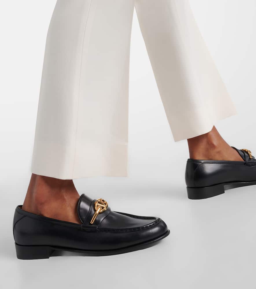 Crêpe Couture mid-rise slim pants