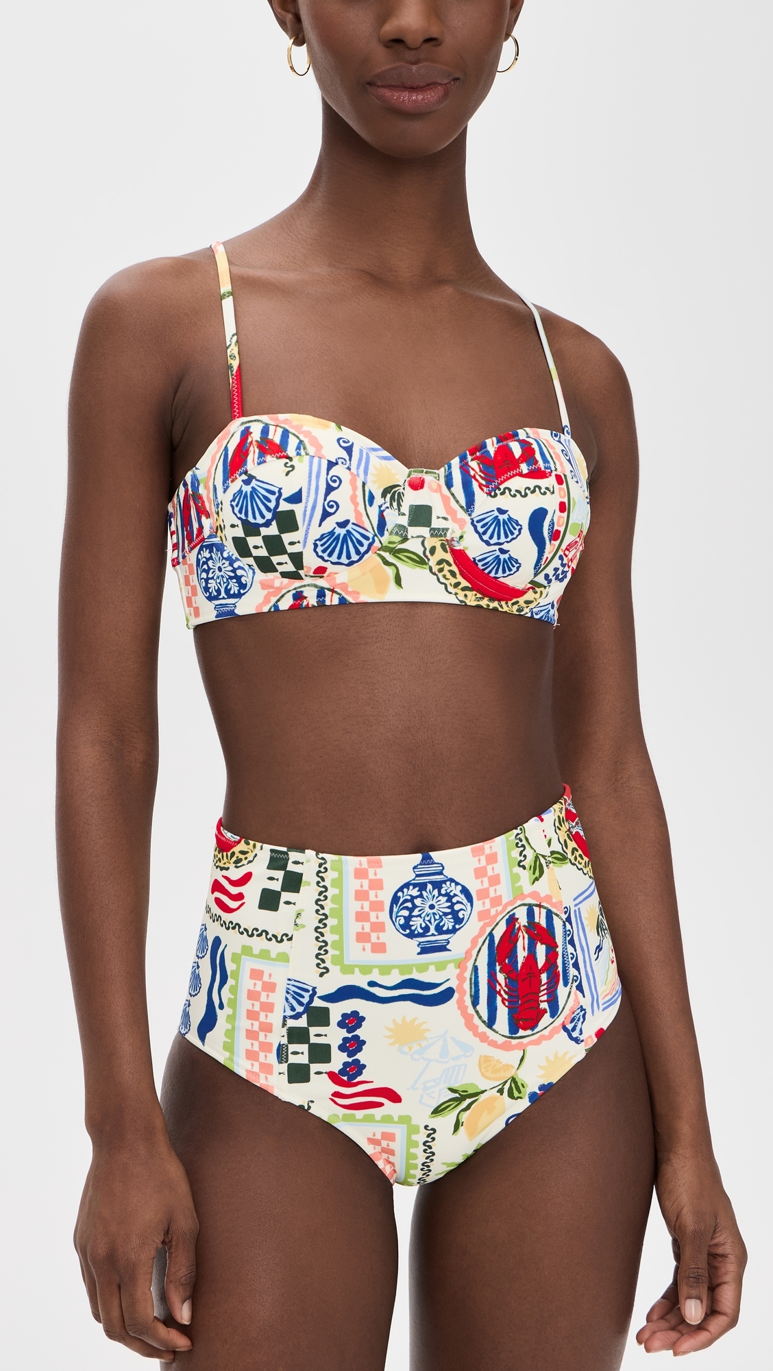 Swim Bikini Bottoms Coastal Conversation