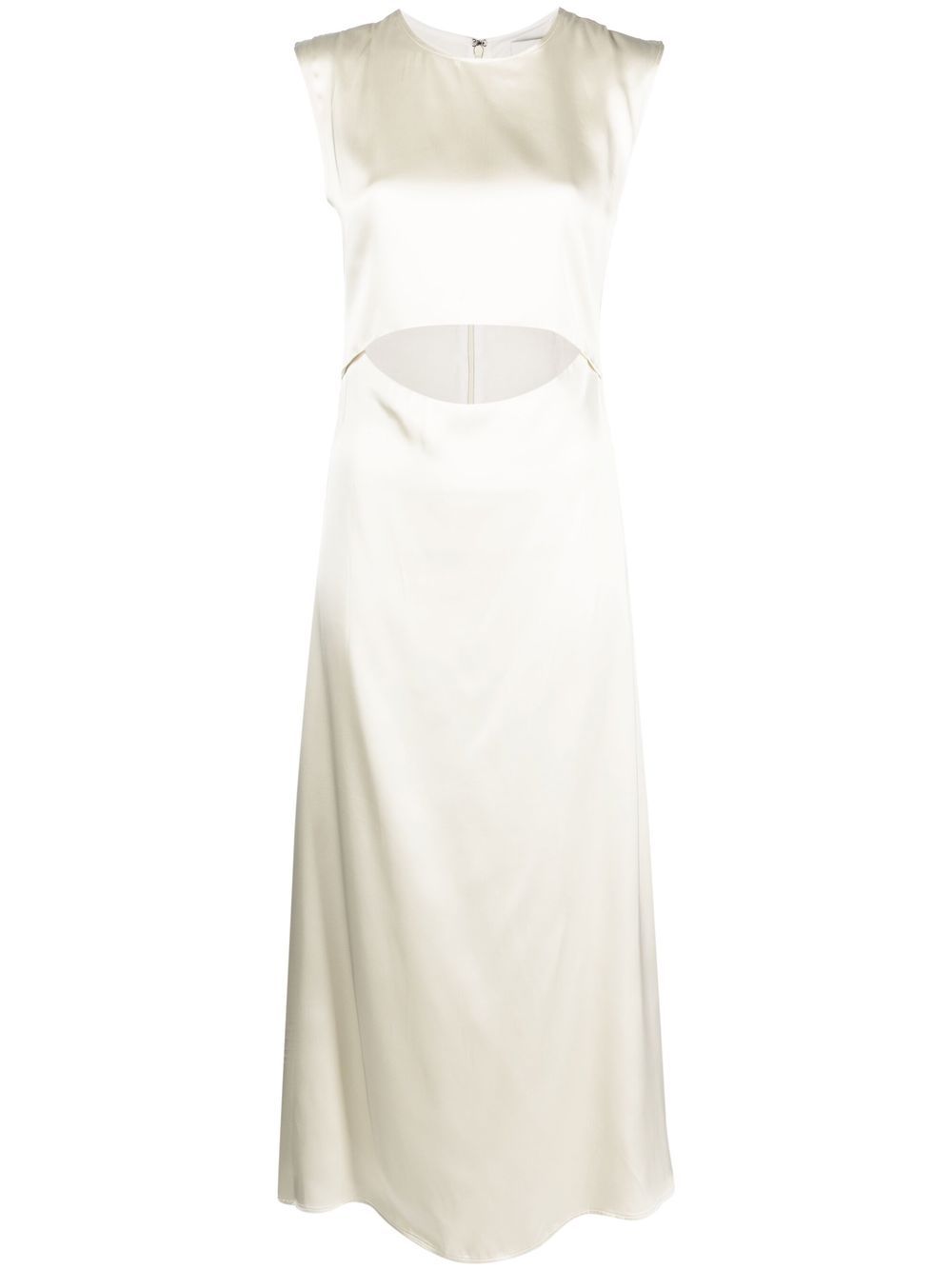 Cut-out fitted dress - Red