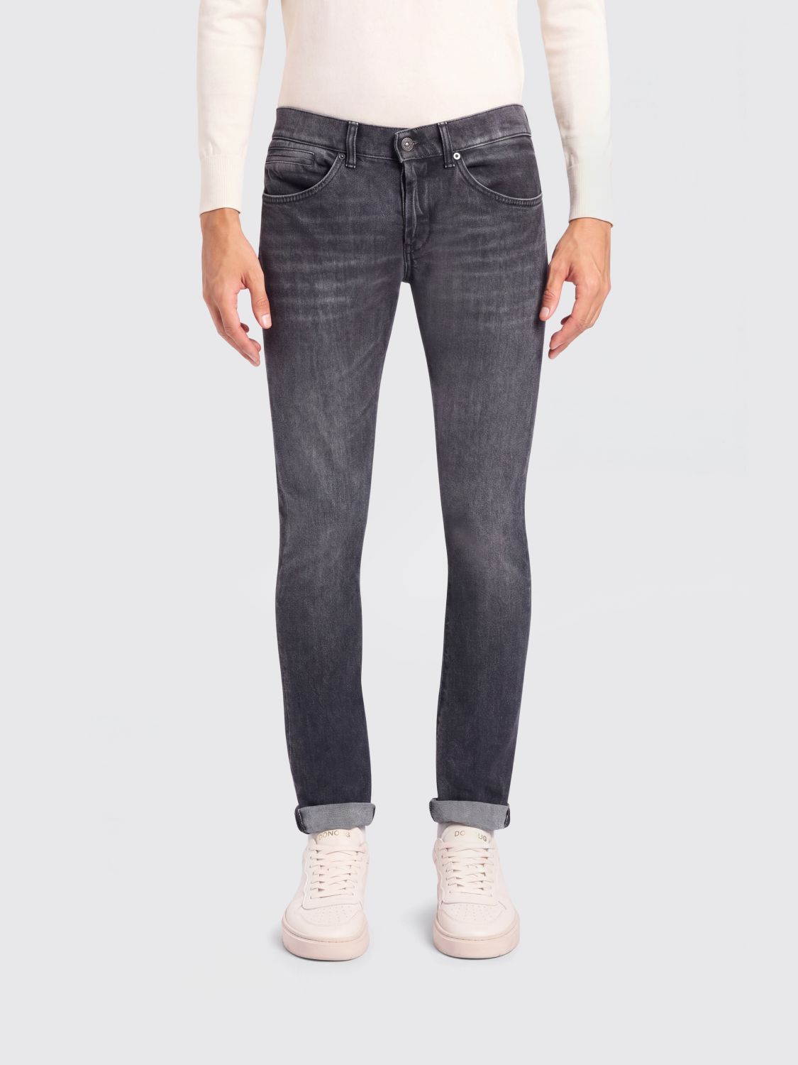 Jeans Men color Grey