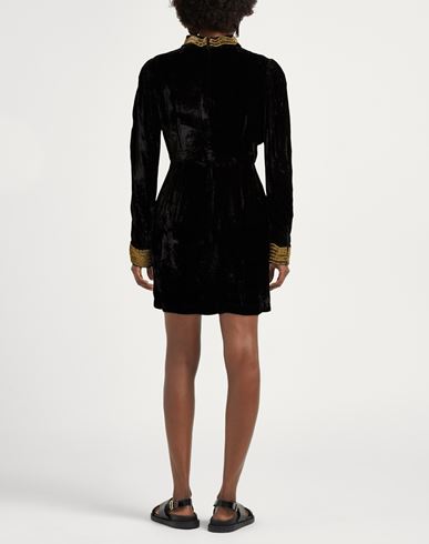 Woman Mini dress Black Size 6 Viscose