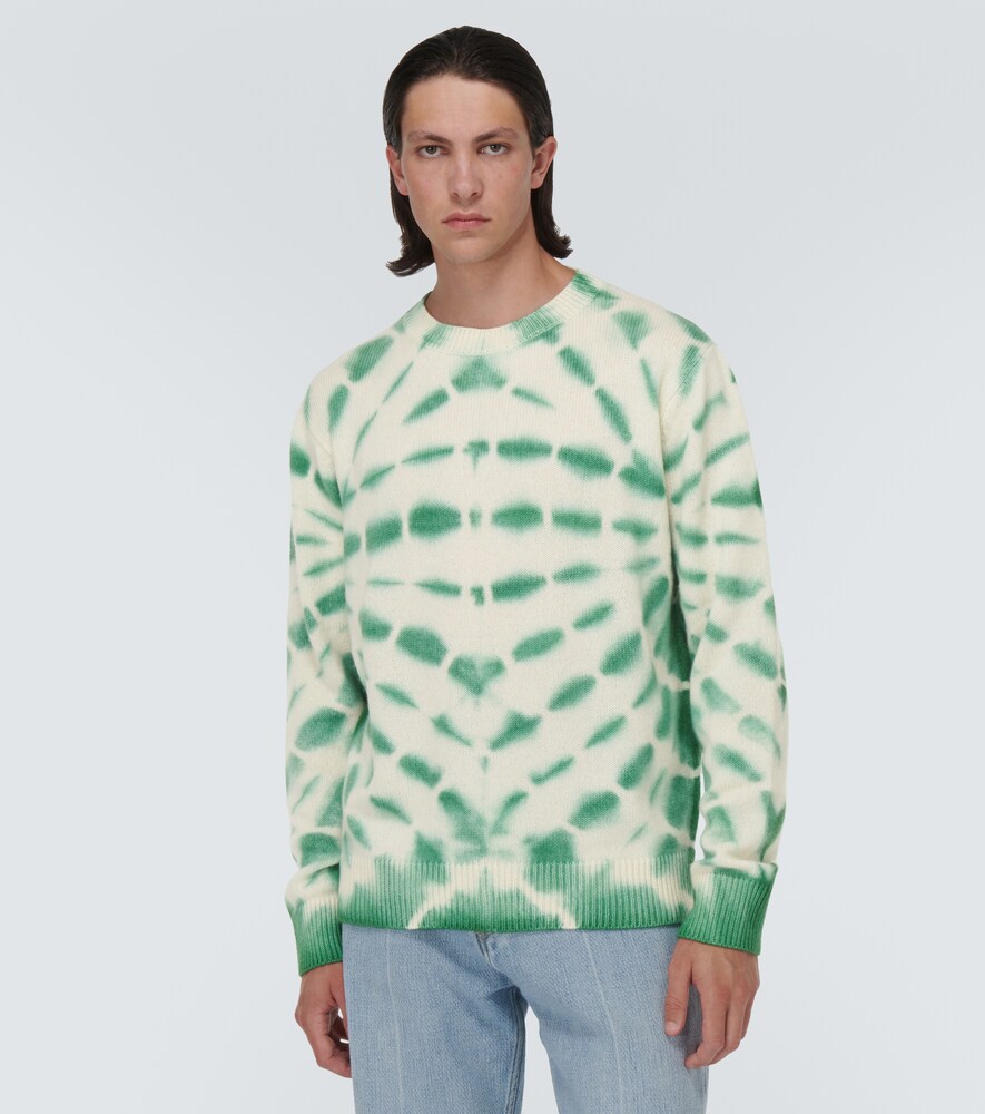 Web Flare cashmere sweater