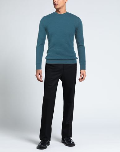 Man Sweater Deep teal Size 42 Merino Wool, Acrylic