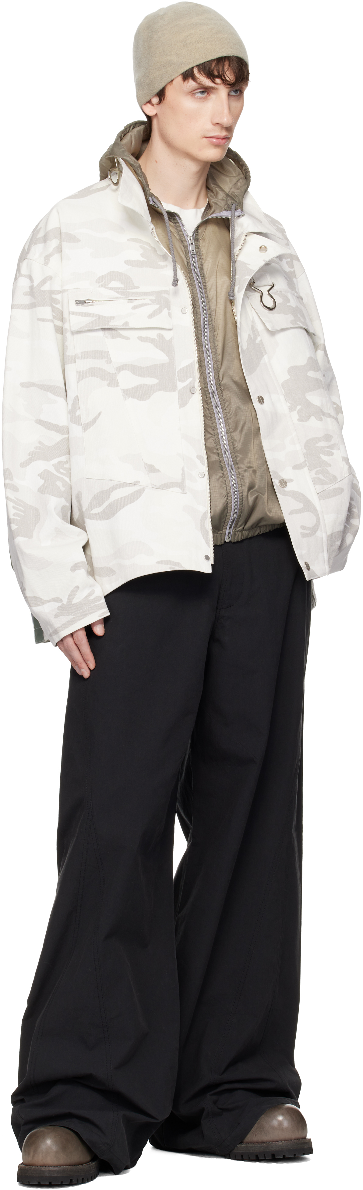 SSENSE Exclusive Off-White FF Bunker Jacket