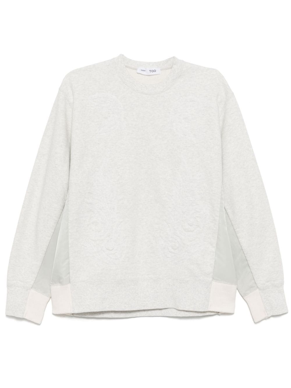 Embroidery sweatshirt - Grey