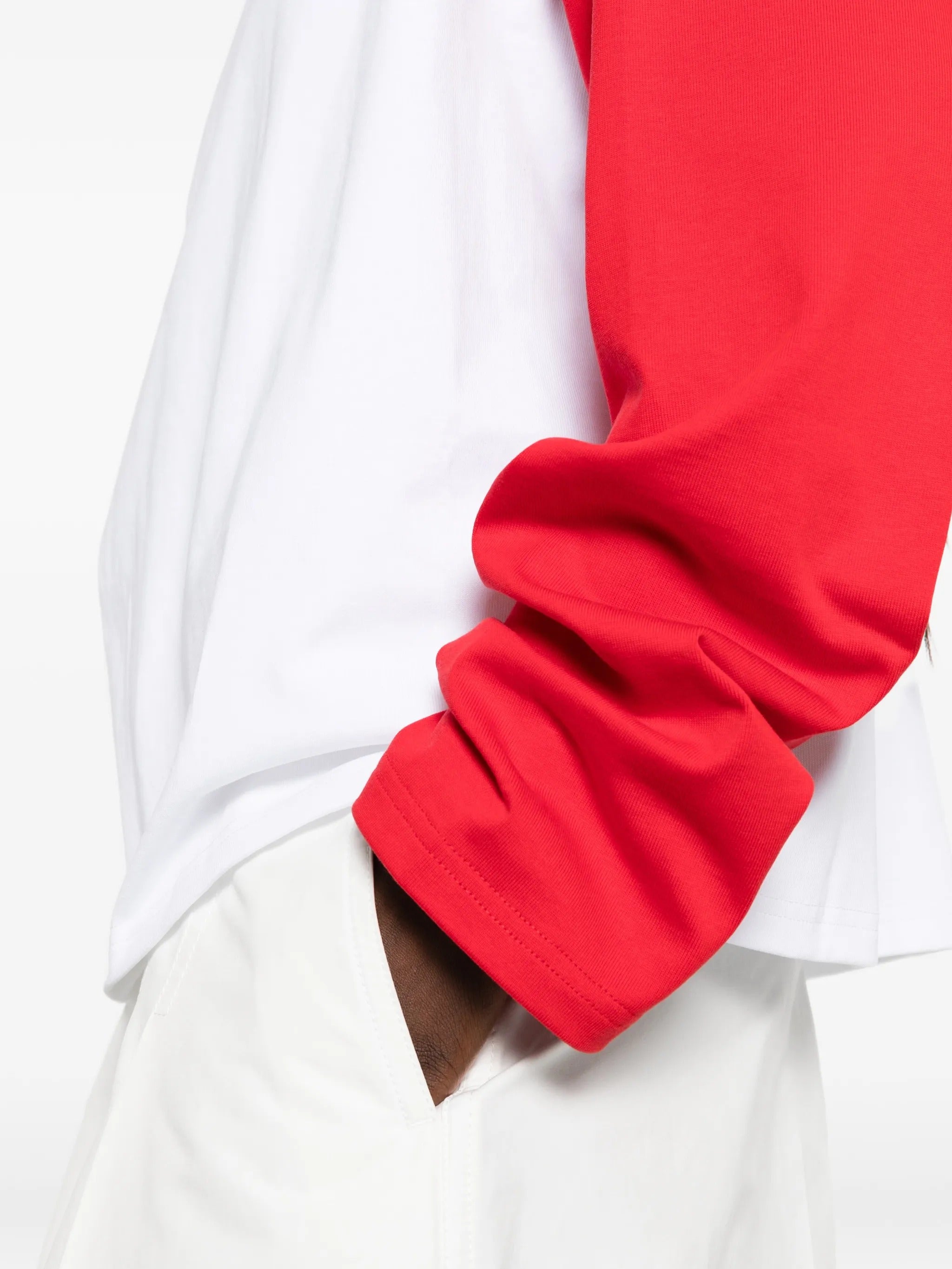 Lii Contrast Long Sleeve T Shirt