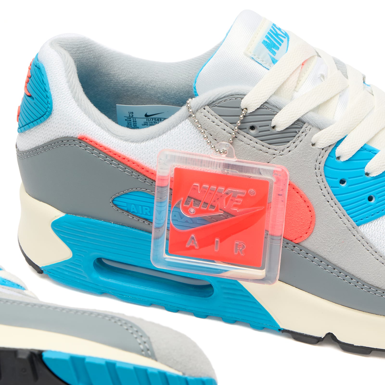 Air Max III Sneaker Grey/Infrared/Sail