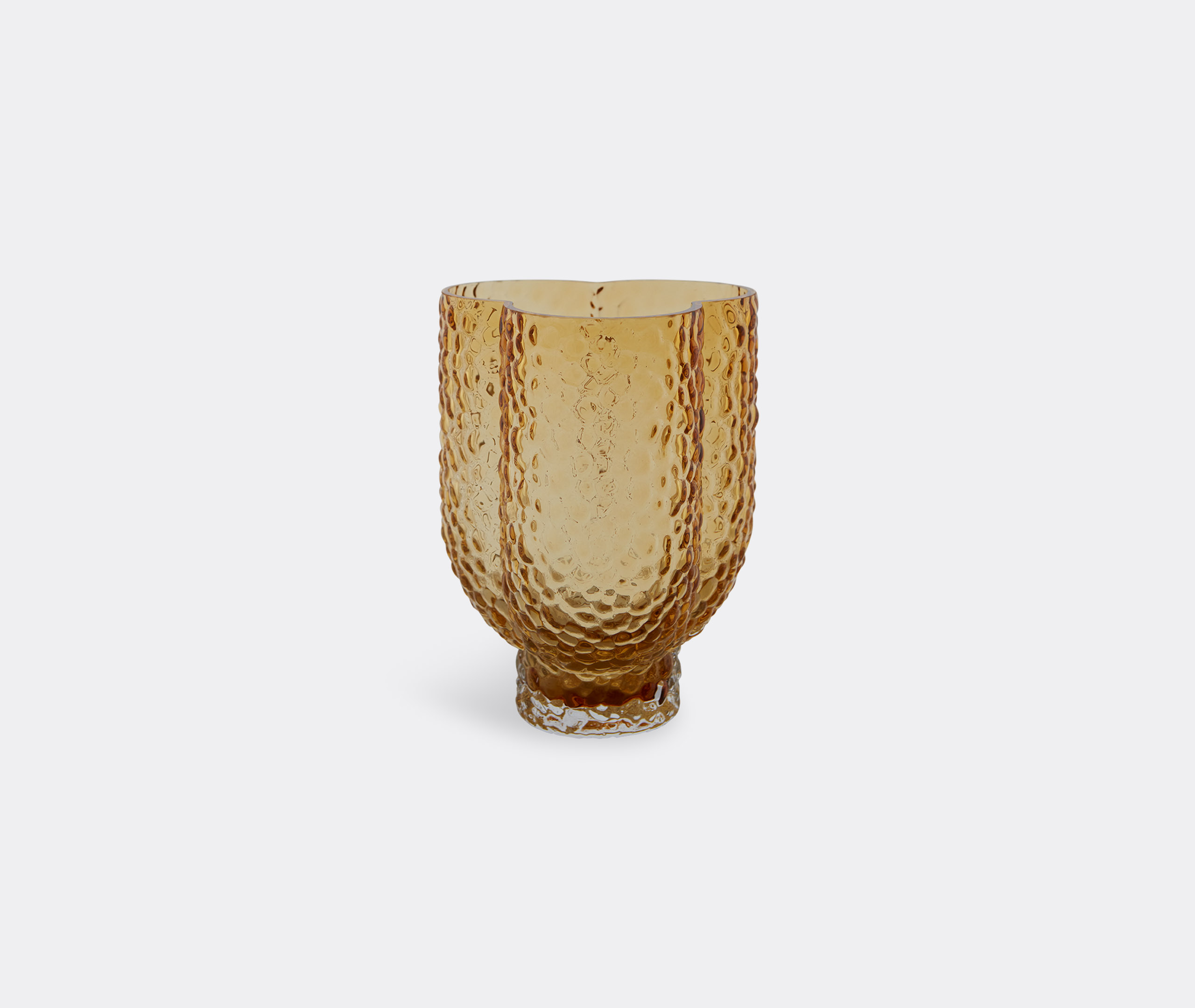'arura' Trio Vase, Amber