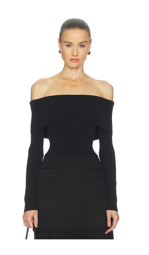 ASTR the Label Lidia Sweater in Black. L. Also in XS, S